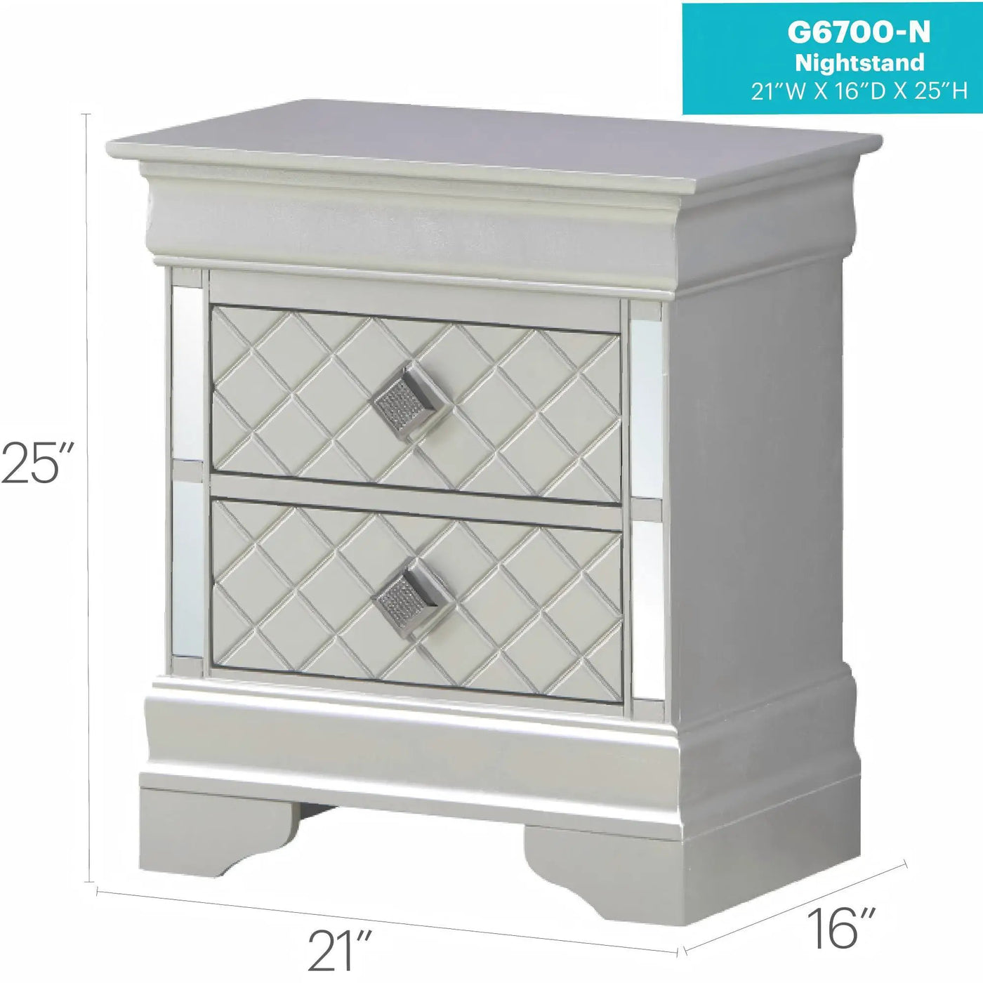 Verona - Nightstand by HouseOfZazla