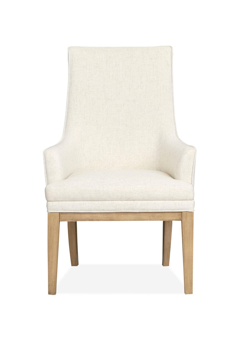 Coventry - Upholstered Host Chair (Set of 2) - Honey Wheat, photo 2 of 7