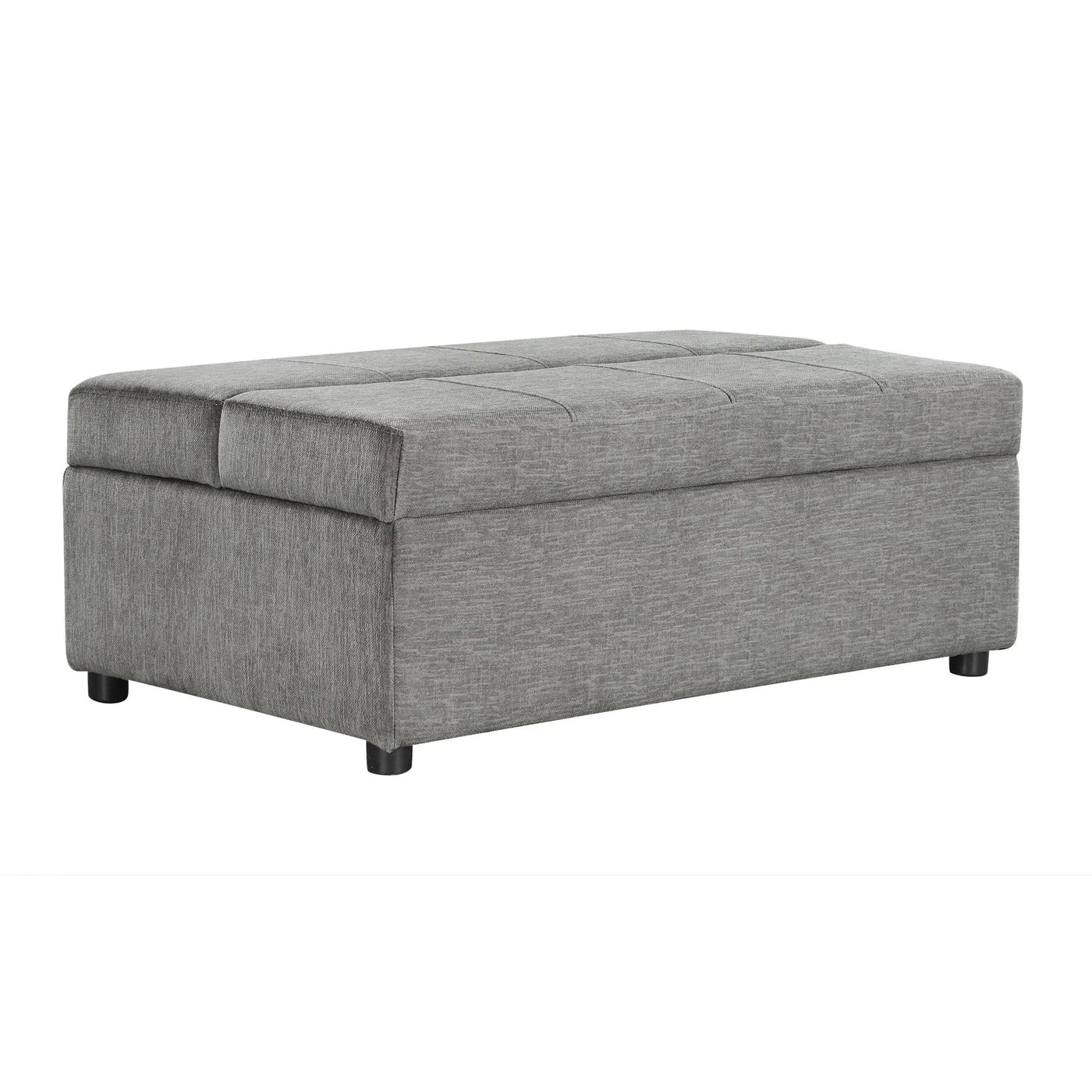 Twin Size Folding Ottoman Sleeper Bed With Mattress Convertible Guest Bed by HouseOfZazla
