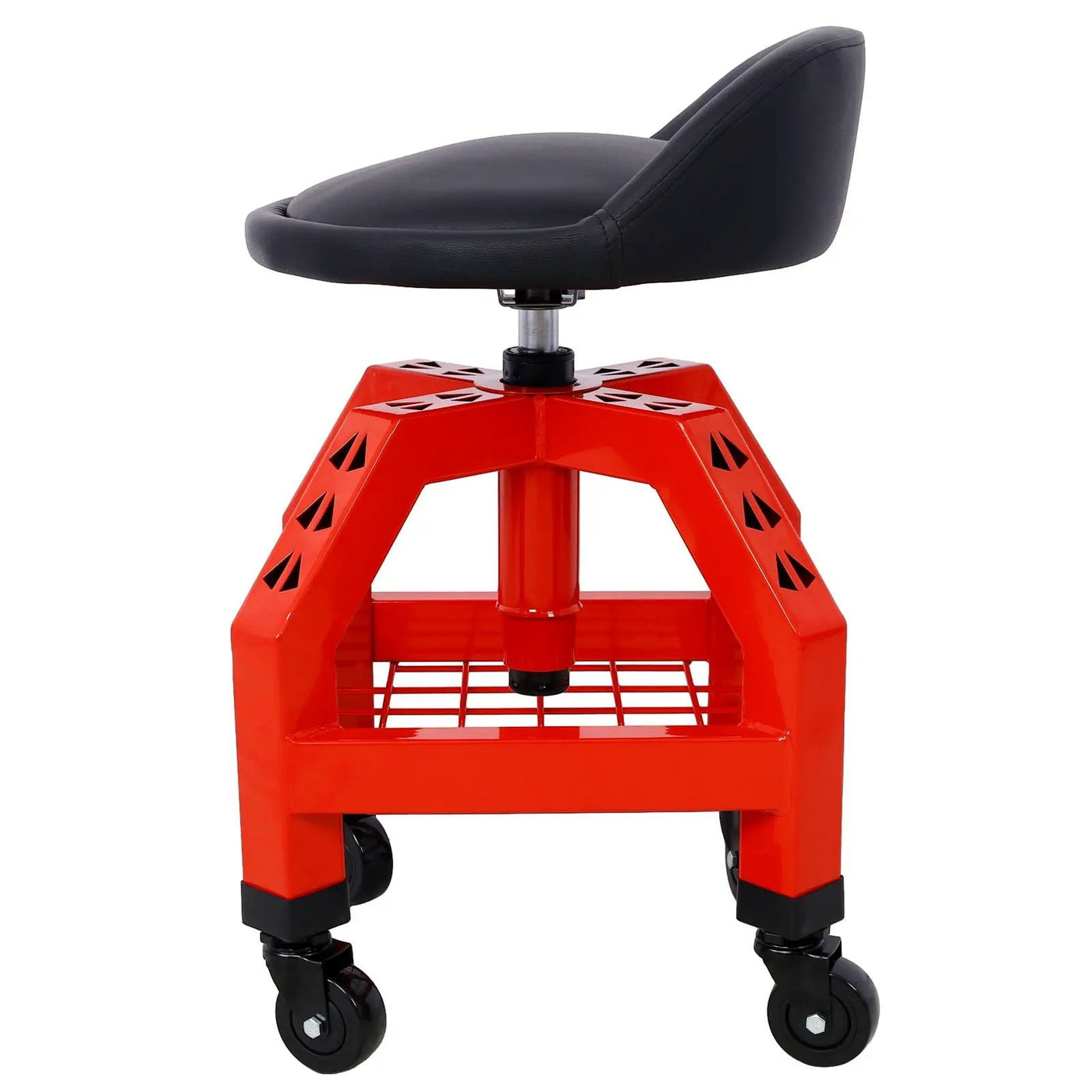 Pneumatic 360 Degree Swivel Stool, Mechanics Rolling Creeper Seat, Heavy Duty Rolling Mechanics Stool, Shop Stool With Casters by HouseOfZazla