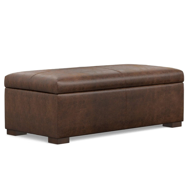 Gabbie - Coffee Table Upholstered Storage Ottoman, photo 2 of 37