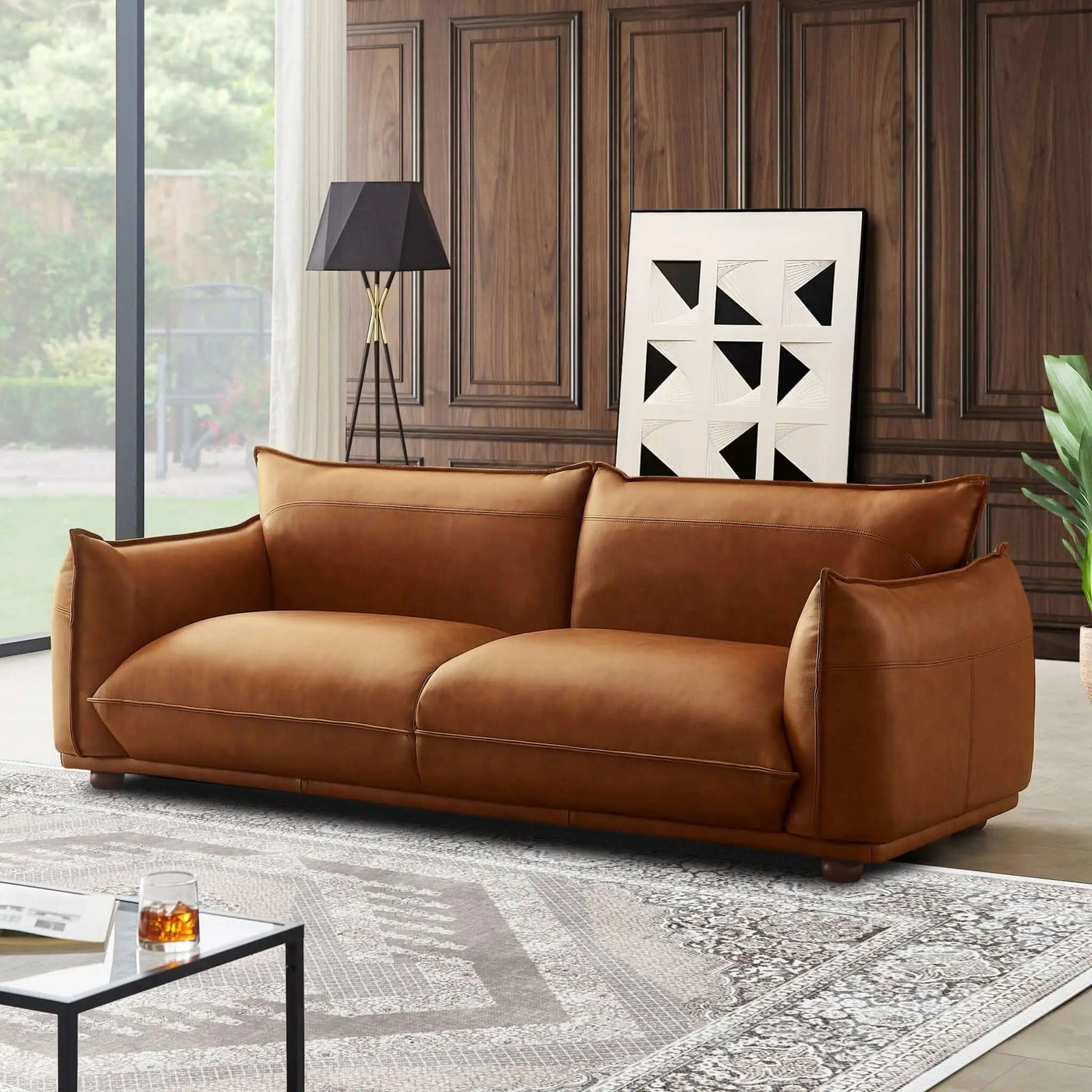 Emma - Mid-Century Modern Luxury Sofa by HouseOfZazla