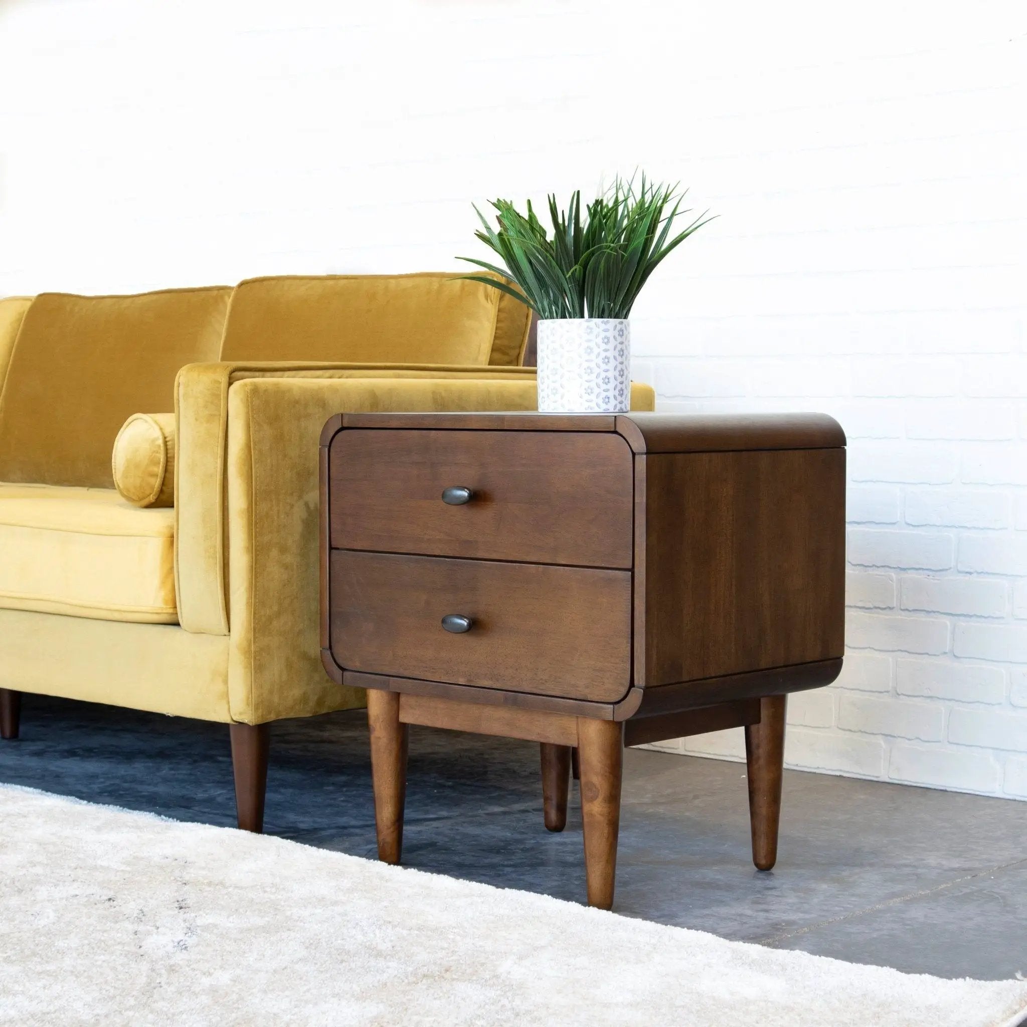Alexa - Night Stand - Brown by Unique Piece Furniture