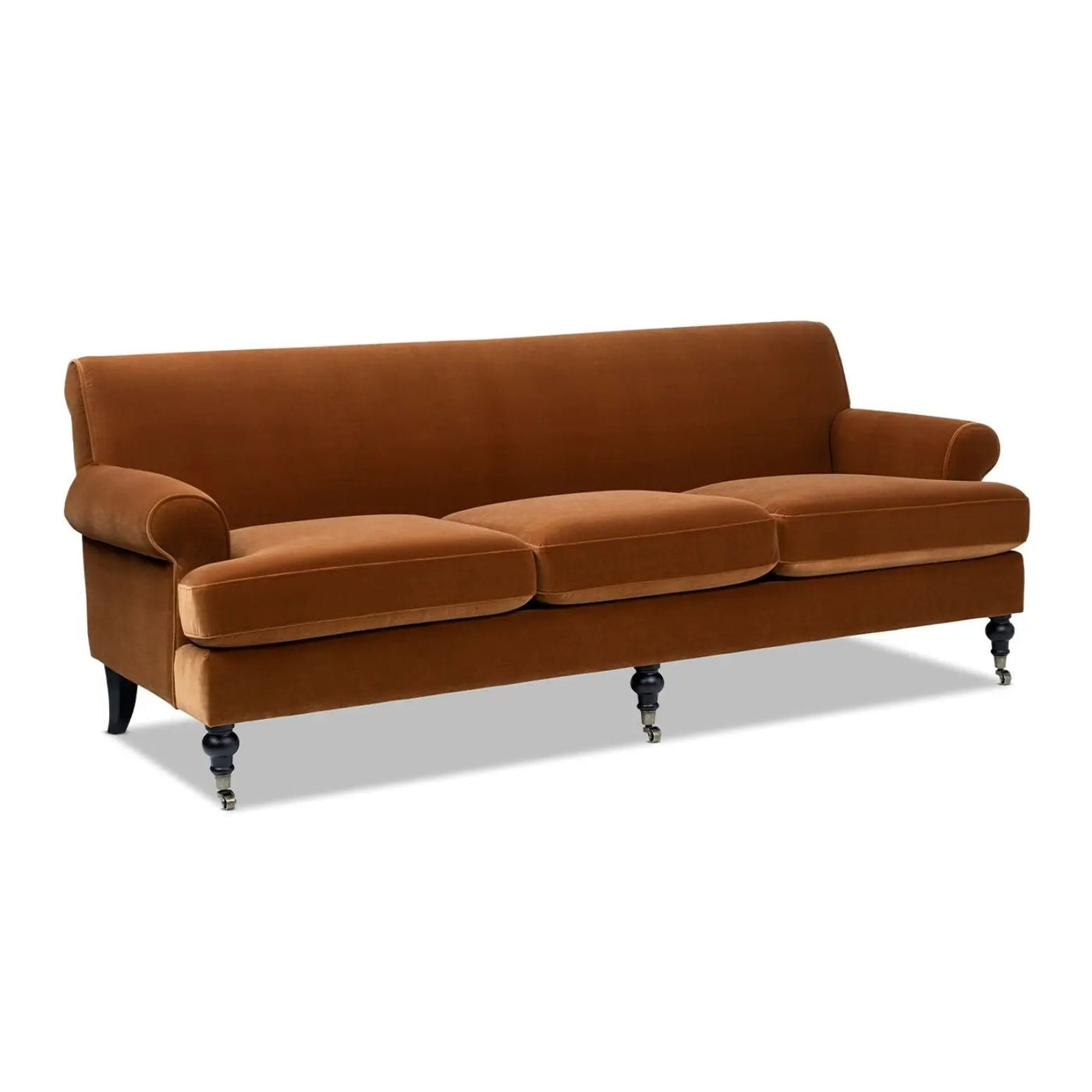 Alana Lawson - Modern Three Cushion Tightback Sofa by HouseOfZazla