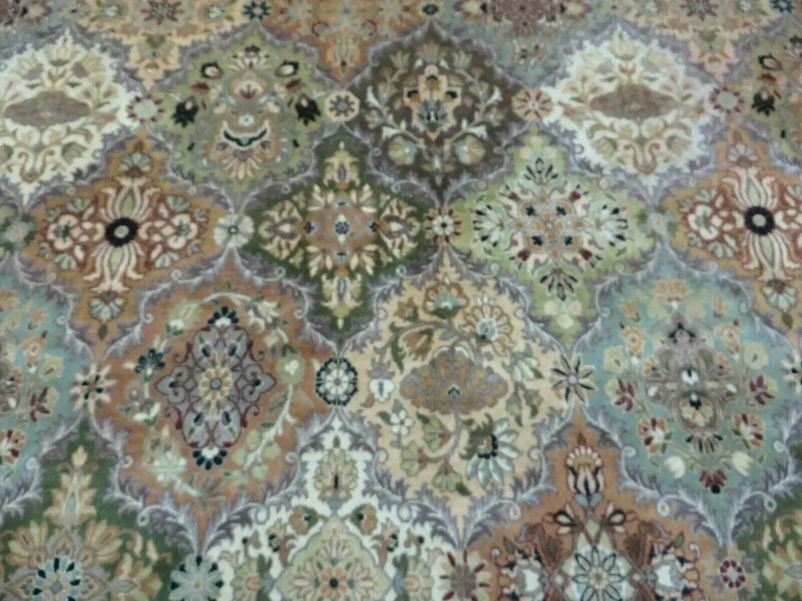 8' X 10' Safavieh Handmade Pakistan Oriental Floral Wool Rug Hand Knotted Organic by Jewel Rugs