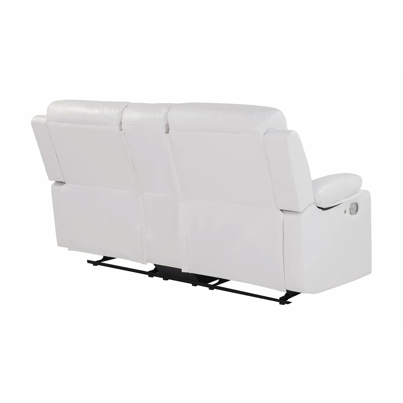 Blanche - Console Reclining Loveseat With LED Lights And Speakers by Unique Piece Furniture