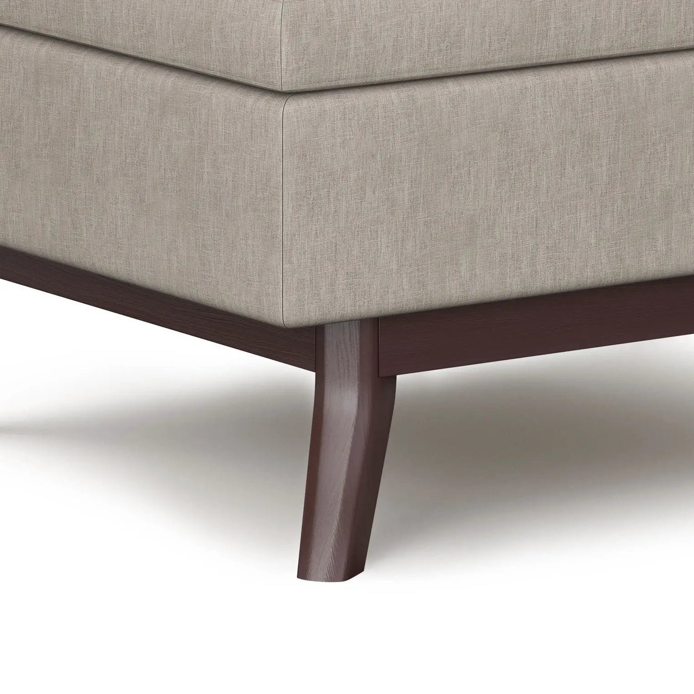 Owen - Upholstered Rectangular Storage Ottoman by HouseOfZazla