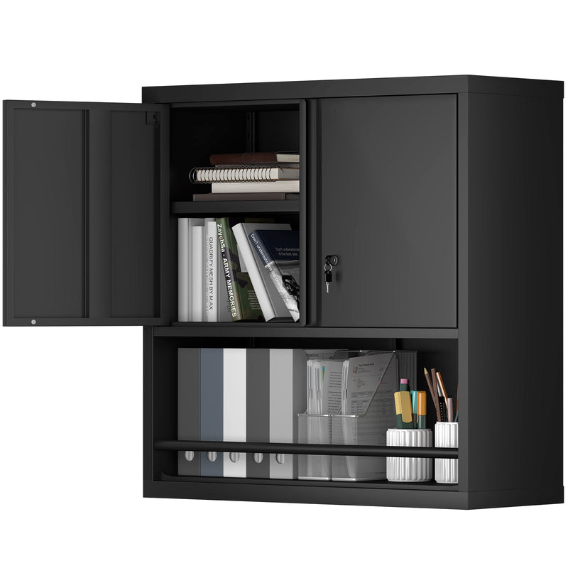 Metal Adjustable 2 Doors Storage Cabinet by HouseOfZazla