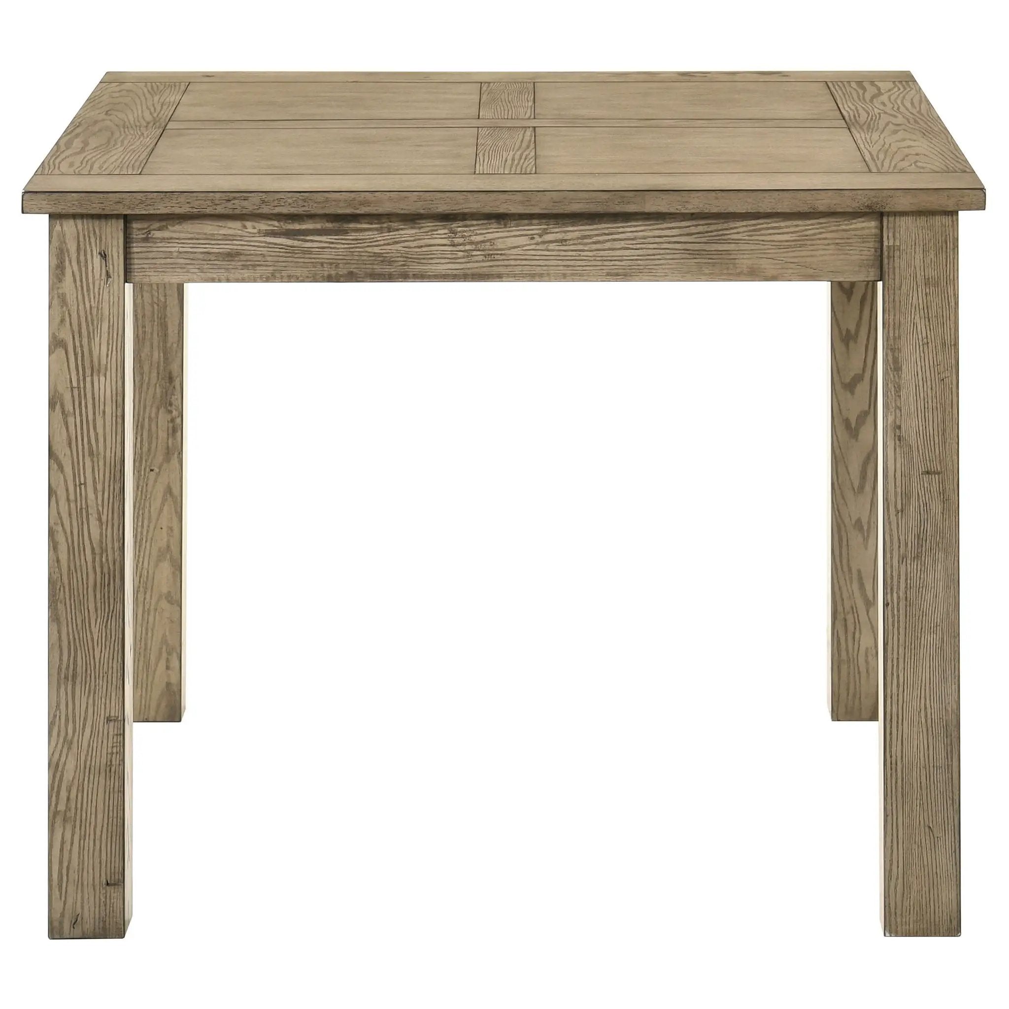 Cardova Square Counter Height Dining Table Vineyard Oak by Unique Piece Furniture