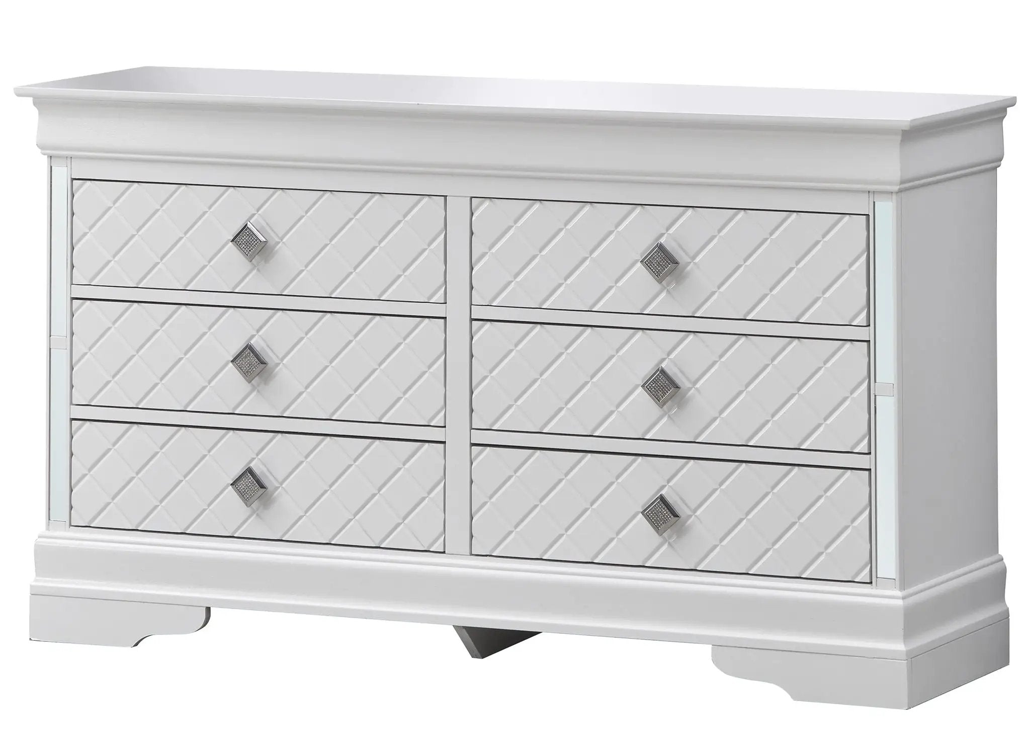 Verona - Dresser - Silver Champagne by Unique Piece Furniture