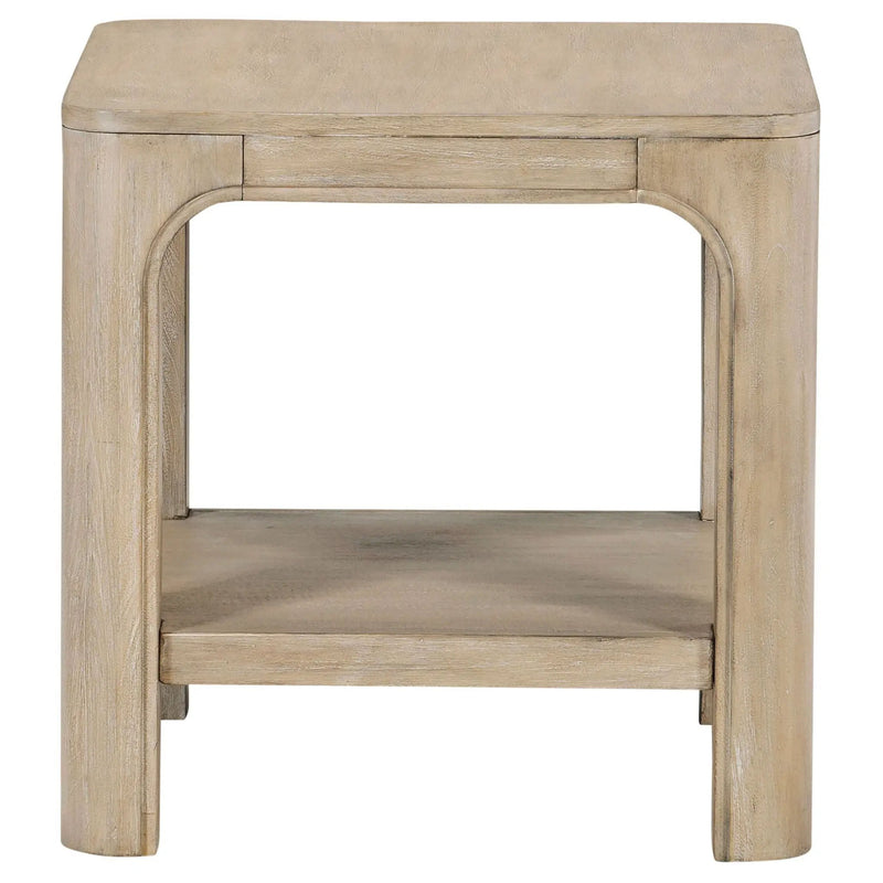 Solano 3-piece Square Coffee Table Set Weathered Mango by Unique Piece Furniture