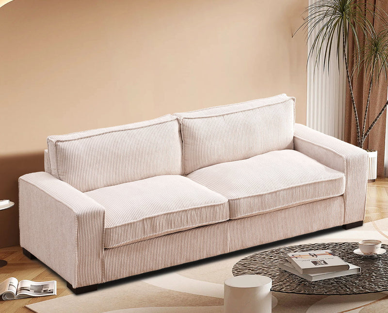 Luxe - Sofa With Sleek Design, Spacious And Comfortable 3 Seater Couch by HouseOfZazla