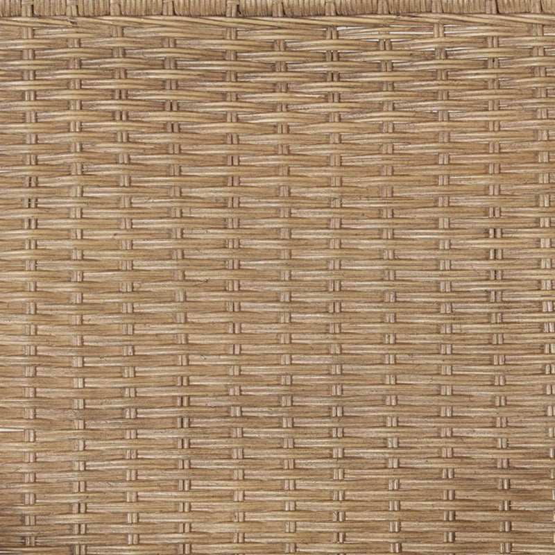 Natural Accent Chair with Solid Mahogany Frame and Rattan Back - Natural, photo 3 of 6