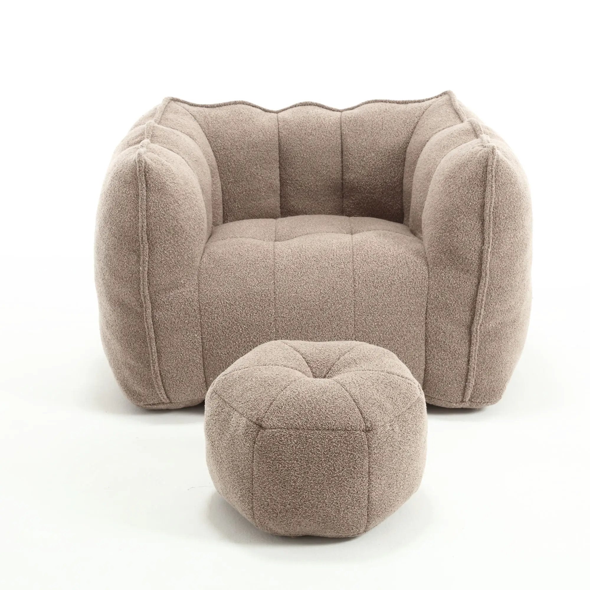 Soft Bean Bag Chair With High Resilient Foam by HouseOfZazla