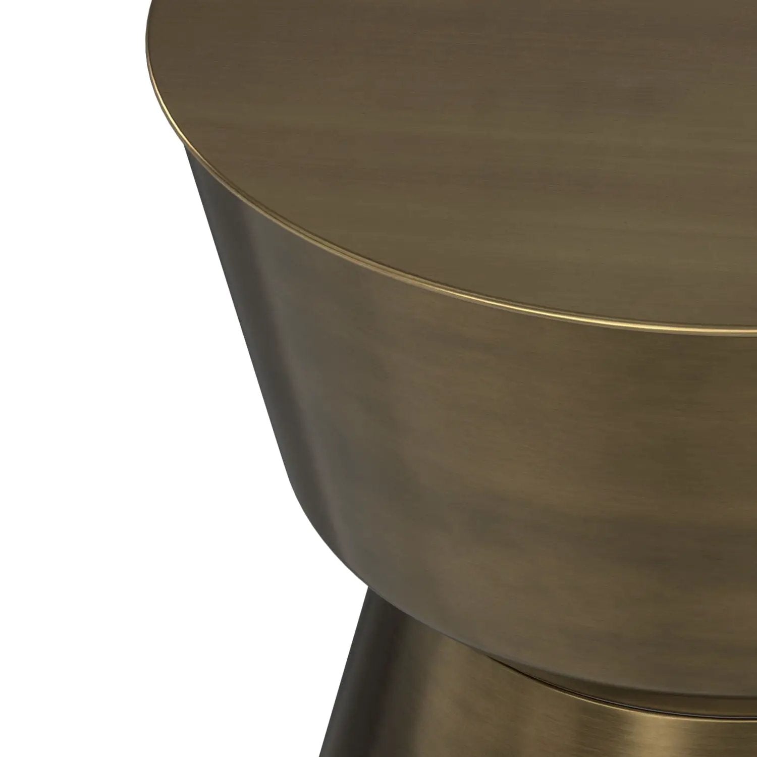 Allegra - Side Table - Antique Brass by HouseOfZazla