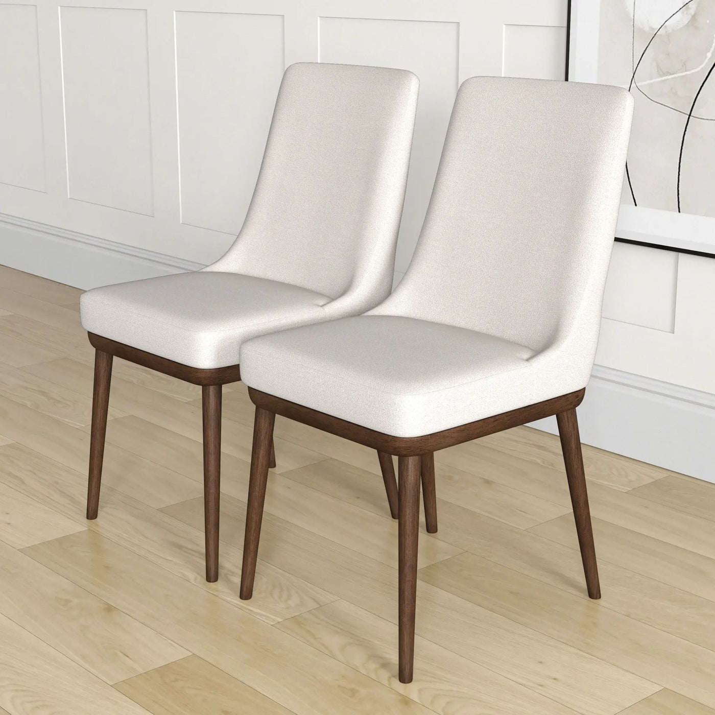 Kate - Mid-Century Modern Dining Chair (Set of 2) by HouseOfZazla