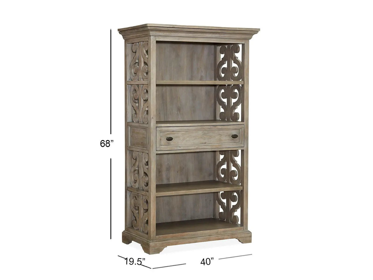 Tinley Park - Bookcase - Dove Tail Gray, photo 2 of 5