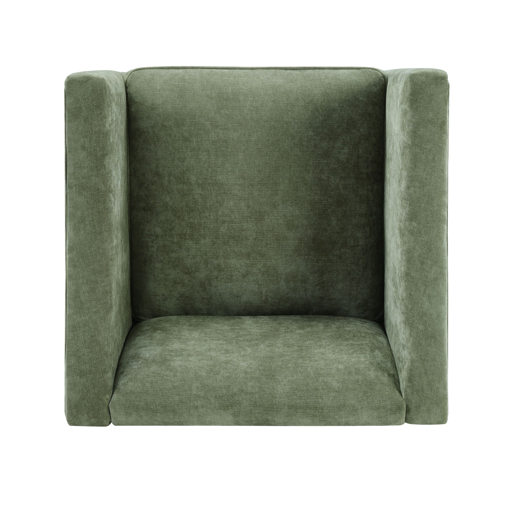 Barrel Accent Chair With Enclosed Arms by HouseOfZazla