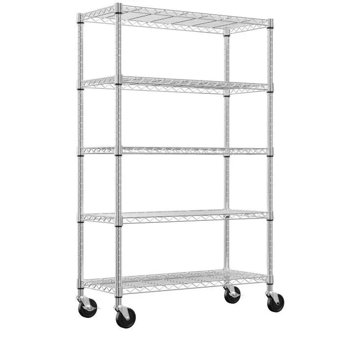 5-Shelf Wire Storage Shelving Unit by HouseOfZazla