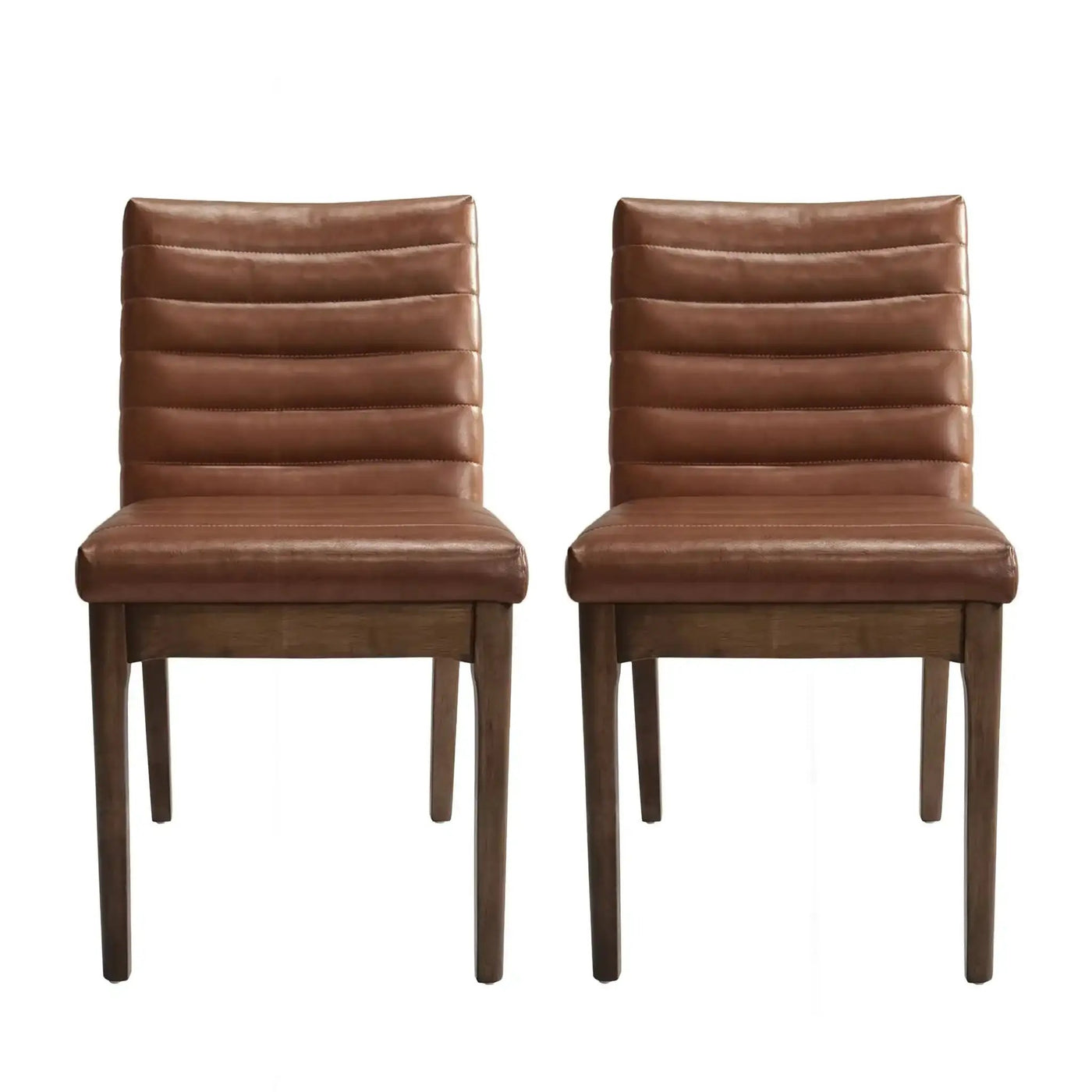 Upholstered Dining Chairs With Rubber Legs (Set of 2) by HouseOfZazla