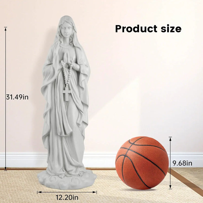 31.5" Large Madonna Prayer Statue by HouseOfZazla