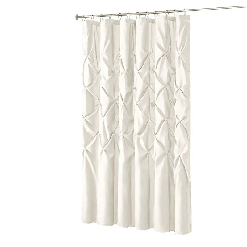 Tufted Semi-Sheer Shower Curtain by HouseOfZazla