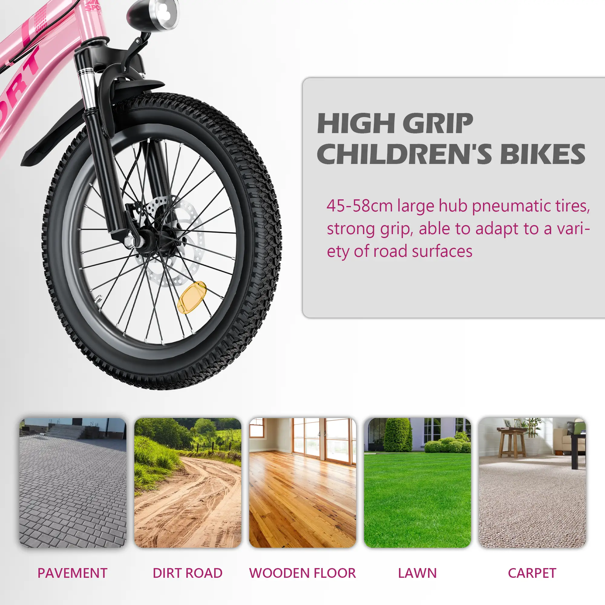 24 Inch Kids Mountain Bike for Boys & Girls Ages 7-12 by HouseOfZazla