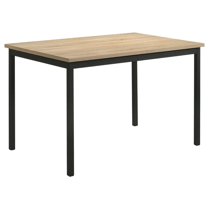 Garza 5-piece Rectangular Dining Table Greige Oak by Unique Piece Furniture