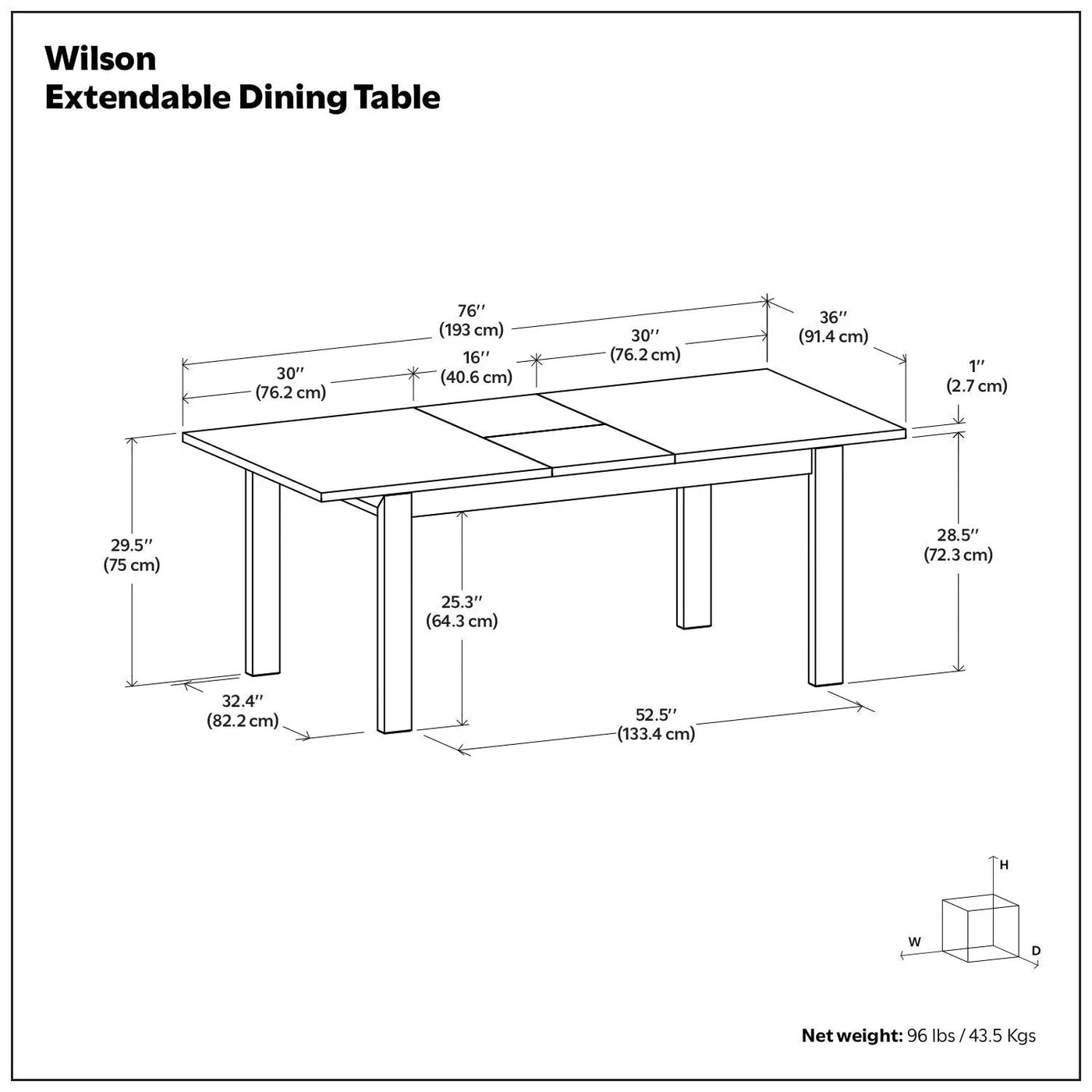 Wilson - Handcrafted Dining Table by HouseOfZazla