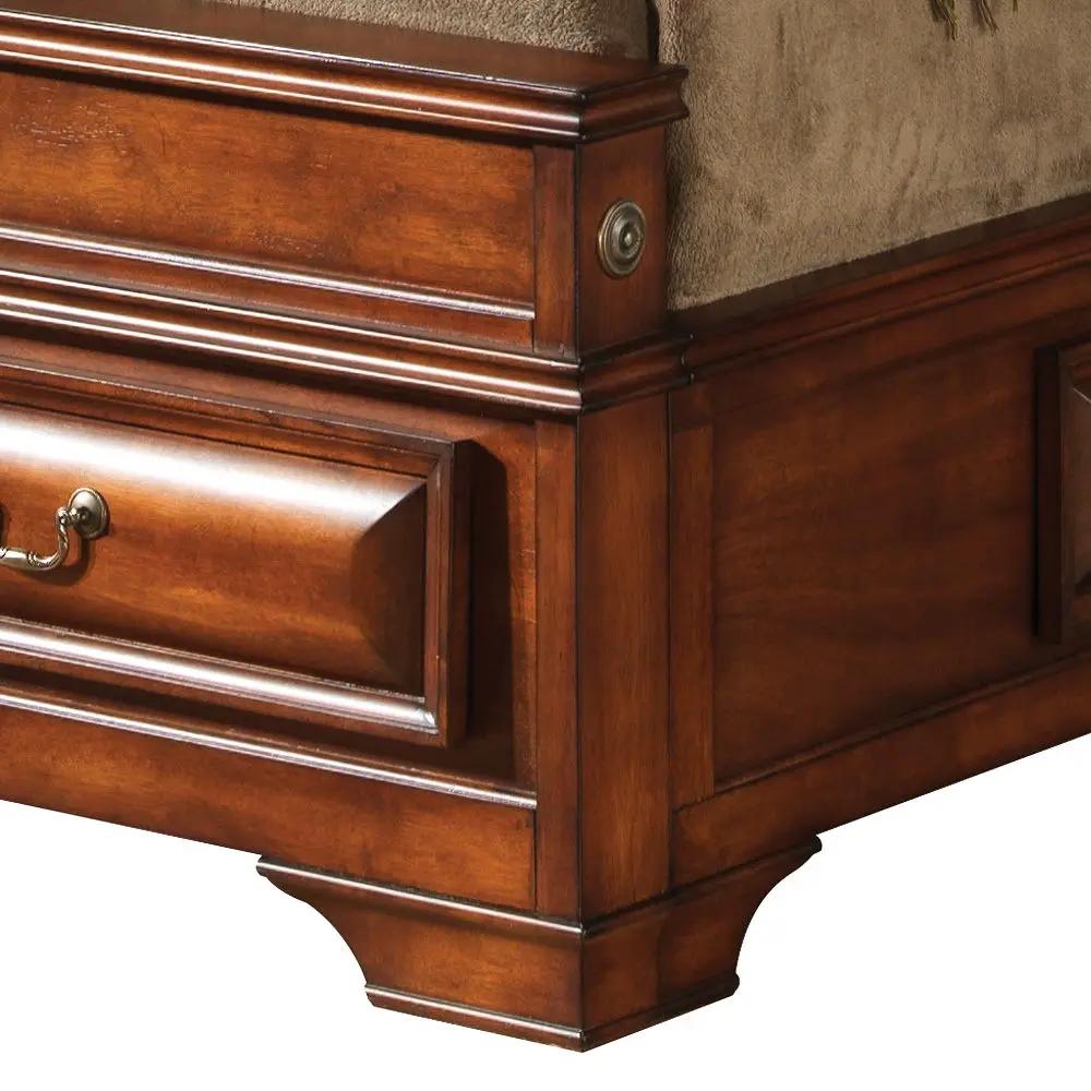 Dovetailed Drawers Storage Bed by HouseOfZazla