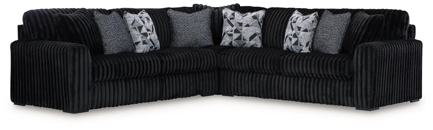 Midnight-Madness - Sectional Set by Unique Piece Furniture