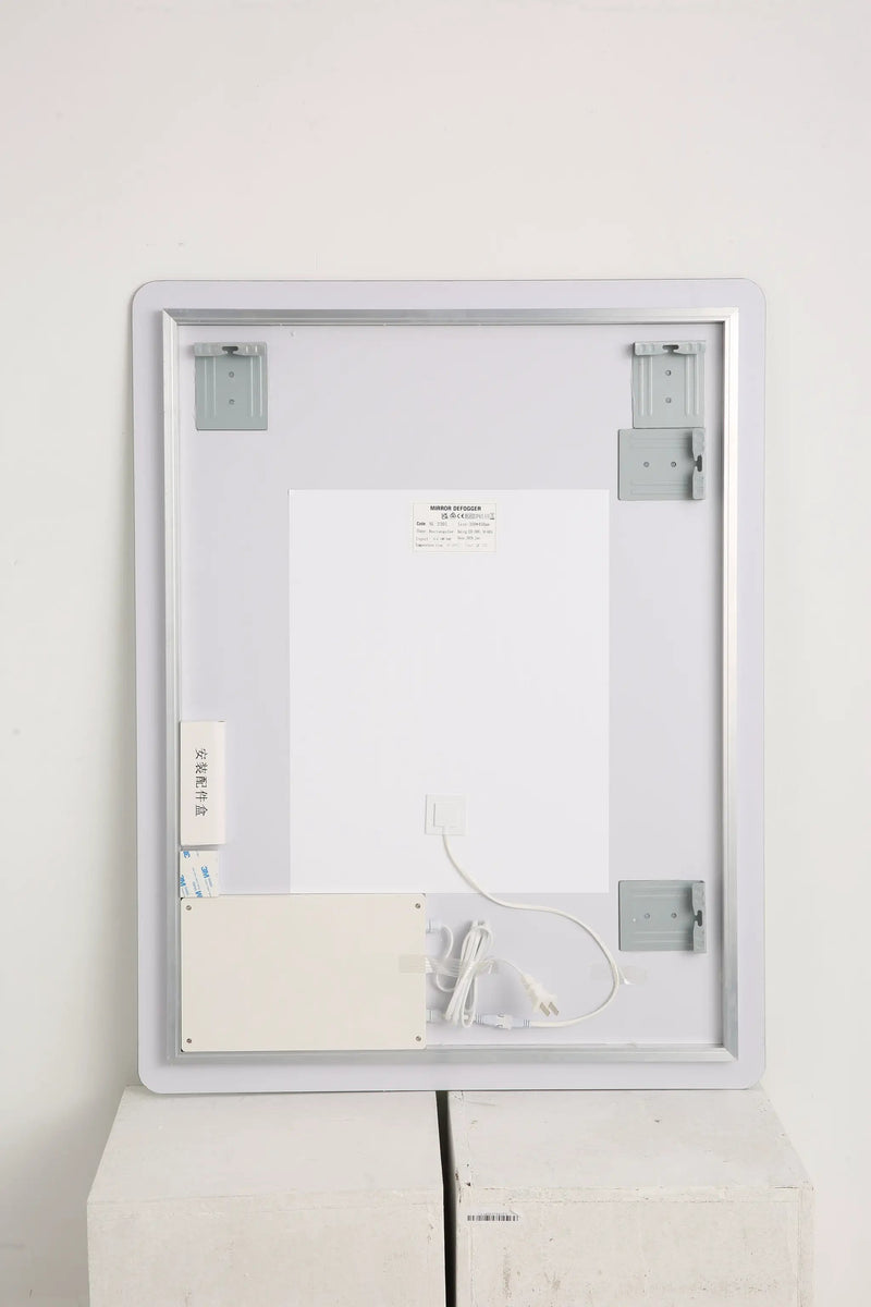 LED Backlit Bathroom Mirror with Anti-Fog Functionality by HouseOfZazla