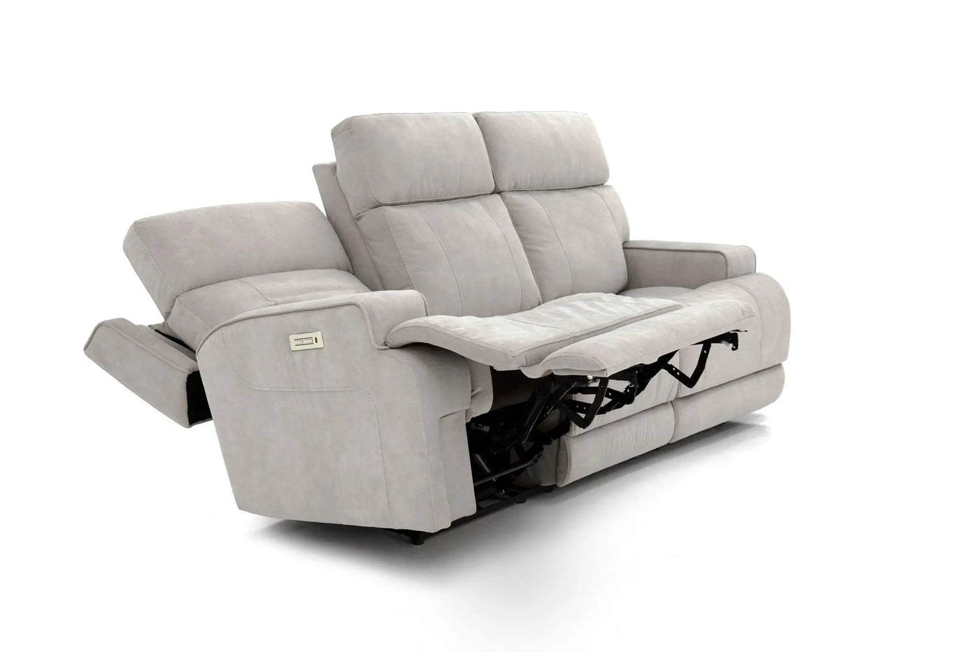 Ashbee - Power Sofa With Power Recline, Power Headrest, Zero Gravity And 3" Footrest Extension by Unique Piece Furniture