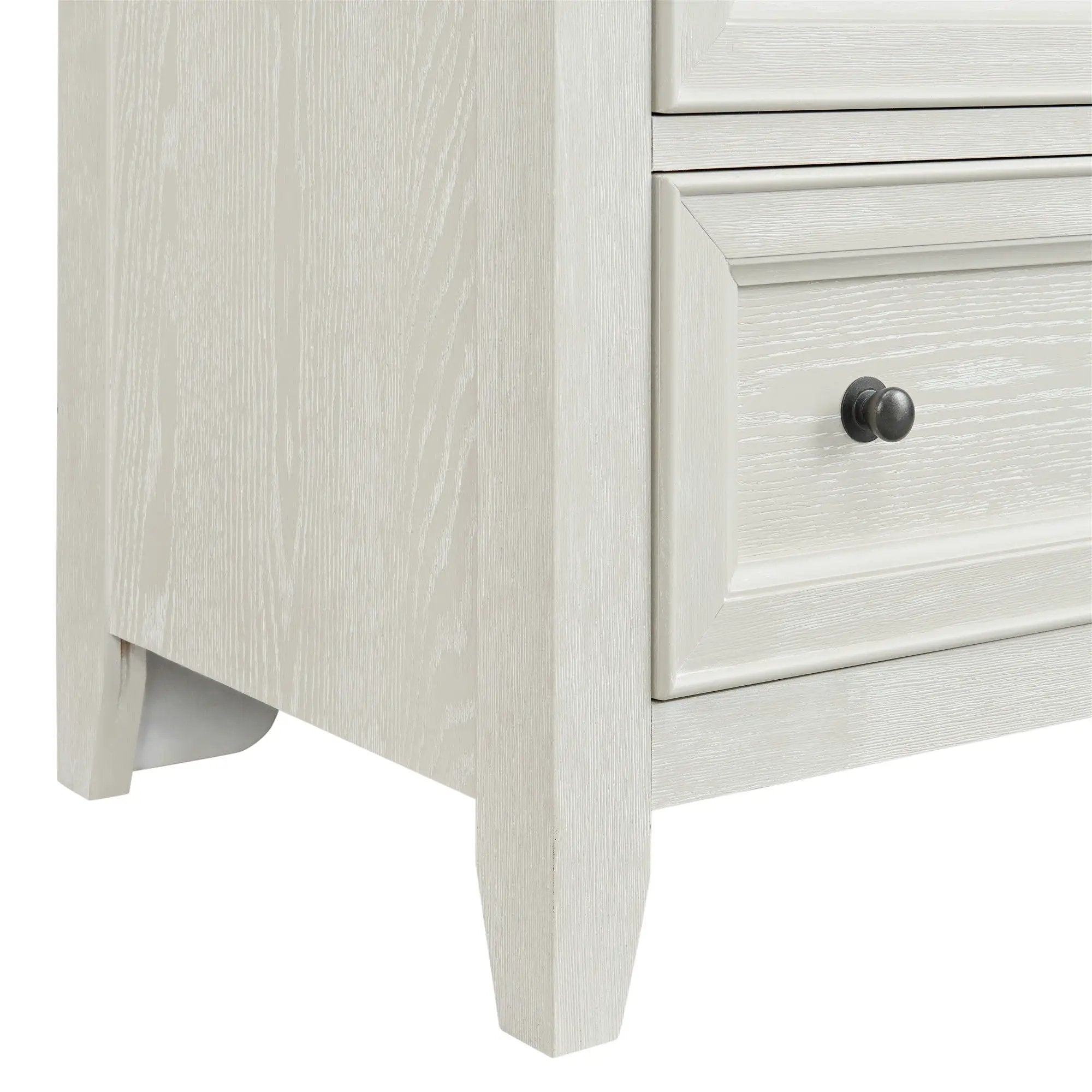 8 Drawer Dresser With Framed Fronts And Smooth Metal Glides by HouseOfZazla