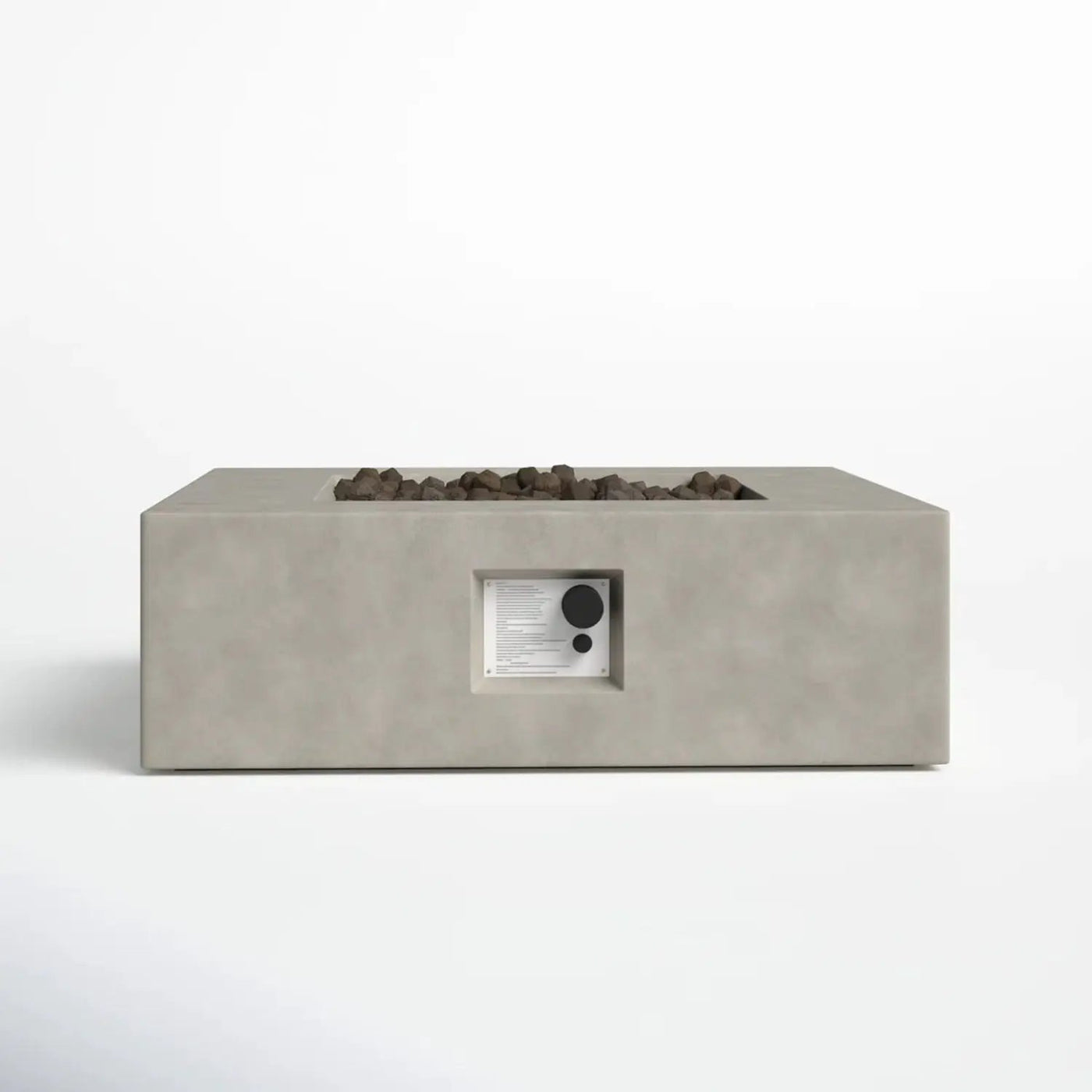 Streamlined Aesthetic Outdoor Fire Pit Table by HouseOfZazla