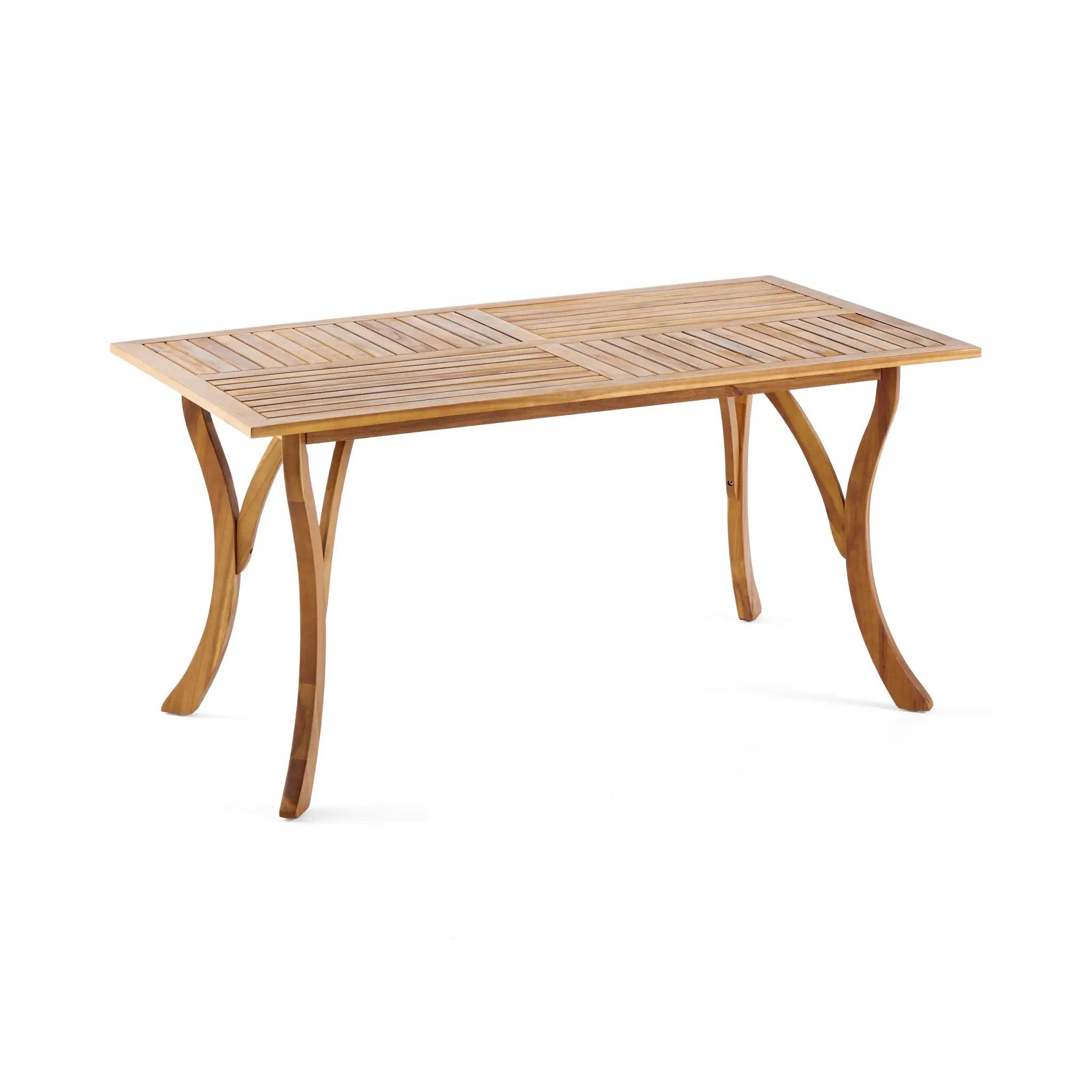 Outdoor 7 Piece Patio Rustic Acacia Wood Dining Set by HouseOfZazla