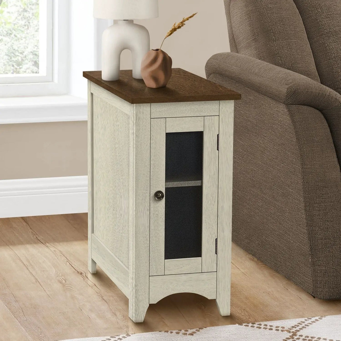 Accent End Table Transitional Versatile Design by Unique Piece Furniture