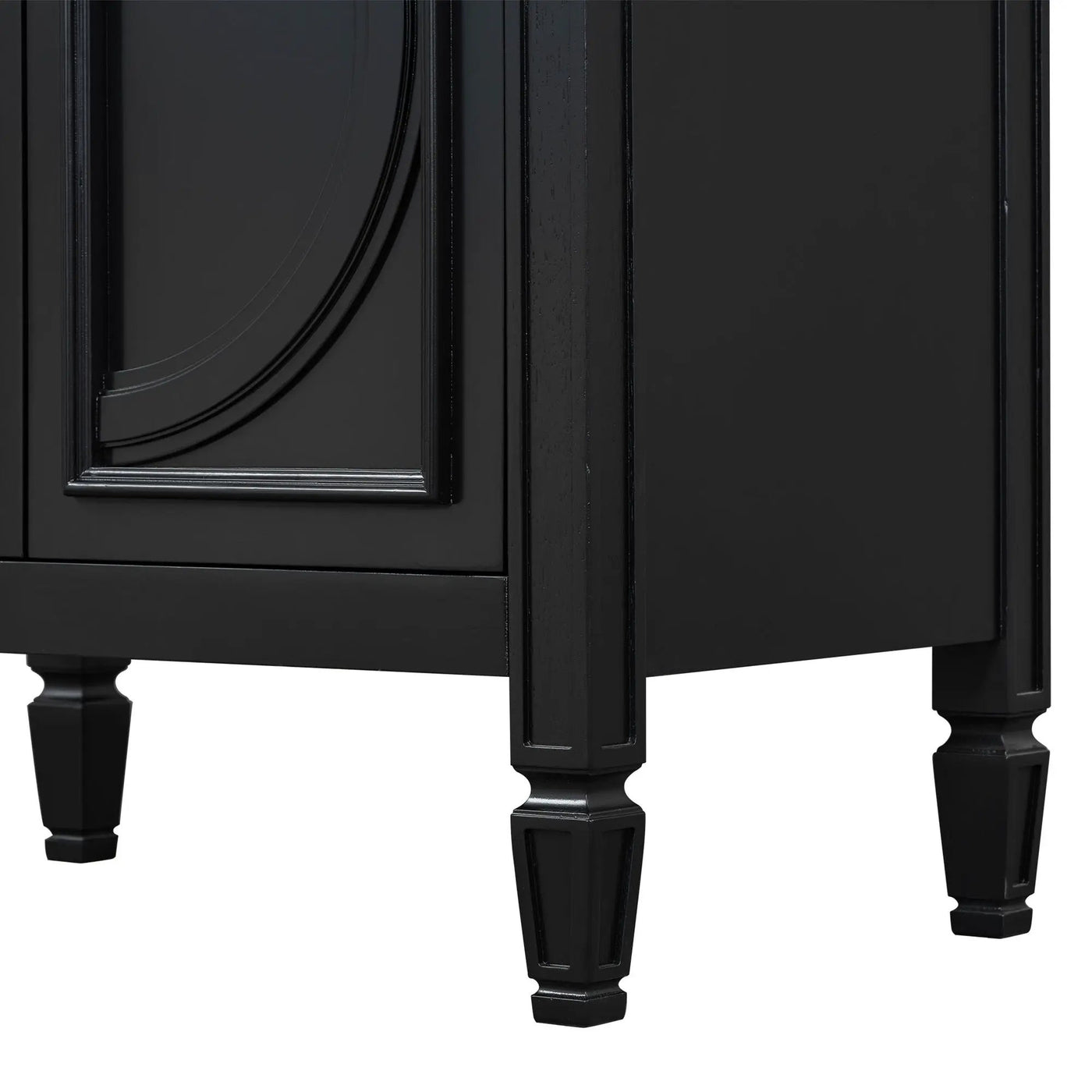 Double Sink Bathroom Vanity Set with Wall Mount Mirror Cabinet by HouseOfZazla