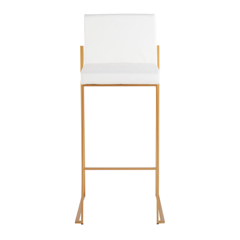 Fuji - Contemporary Design High Back Barstool by Unique Piece Furniture