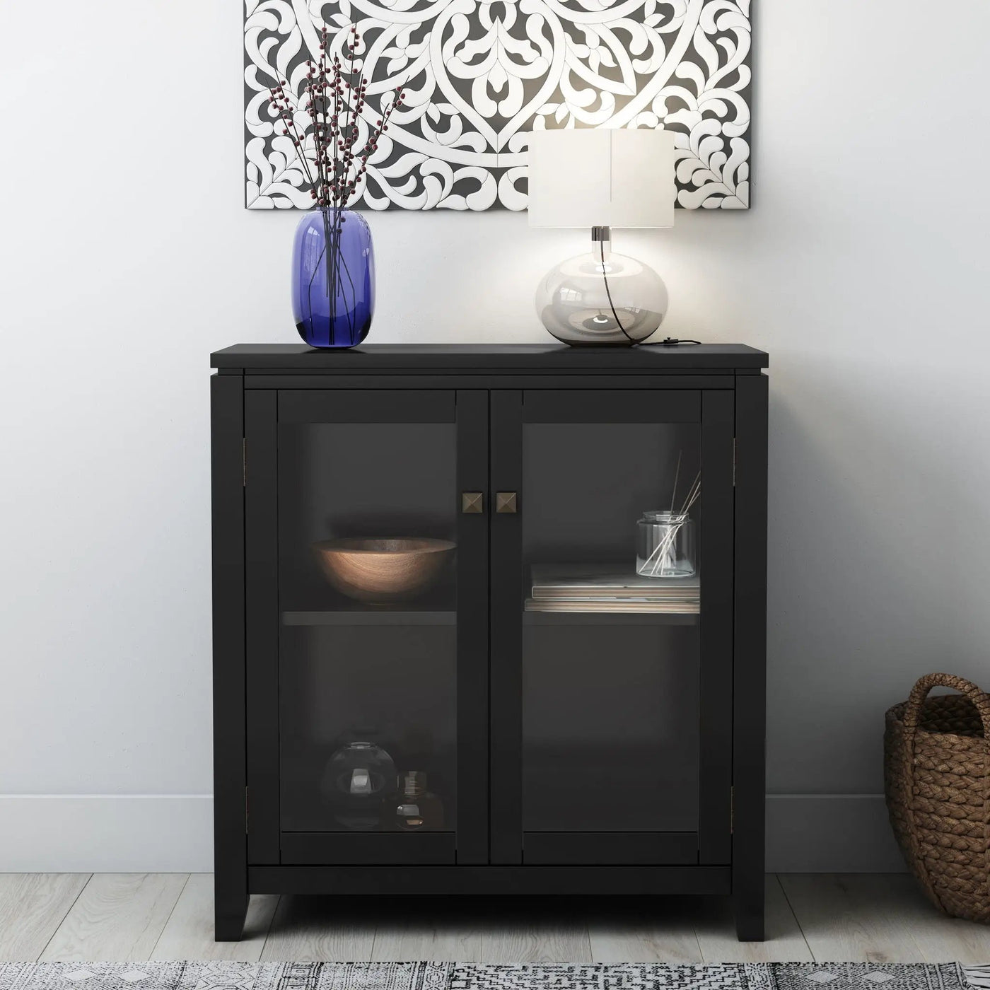 Cosmopolitan - Handcrafted Medium Storage Cabinet by HouseOfZazla