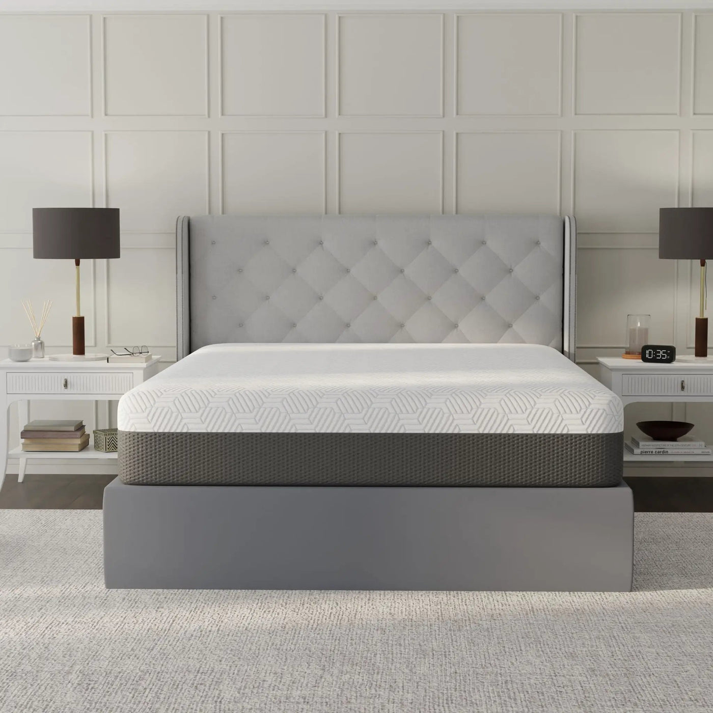 Pur Chill 12" Soft Mattress With Phase Change Cooling Fabric by HouseOfZazla