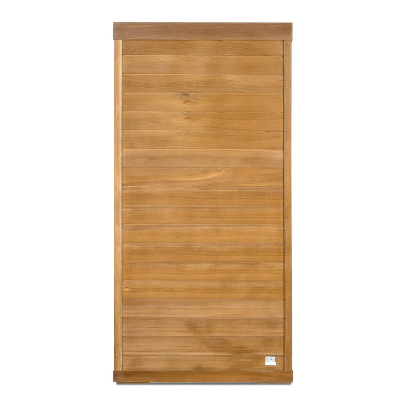One person Far infrared red cedar standard indoor sauna room (Front & Rear & Left & Right) by HouseOfZazla