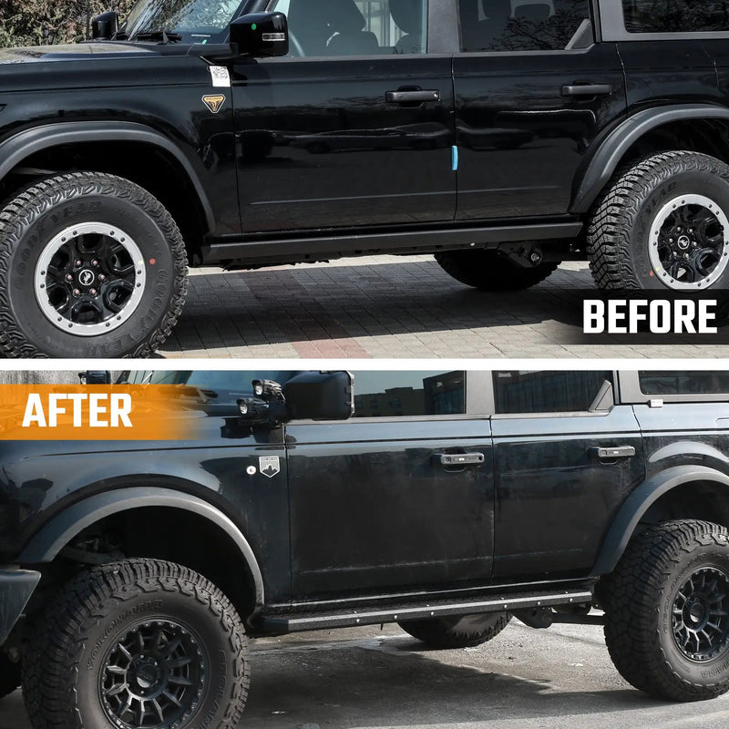 Running Boards for Ford Bronco 4 Door (2021-2026) by HouseOfZazla
