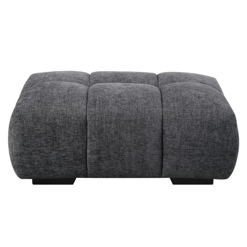 Chosen - Ottoman - Gray Chenille by Unique Piece Furniture