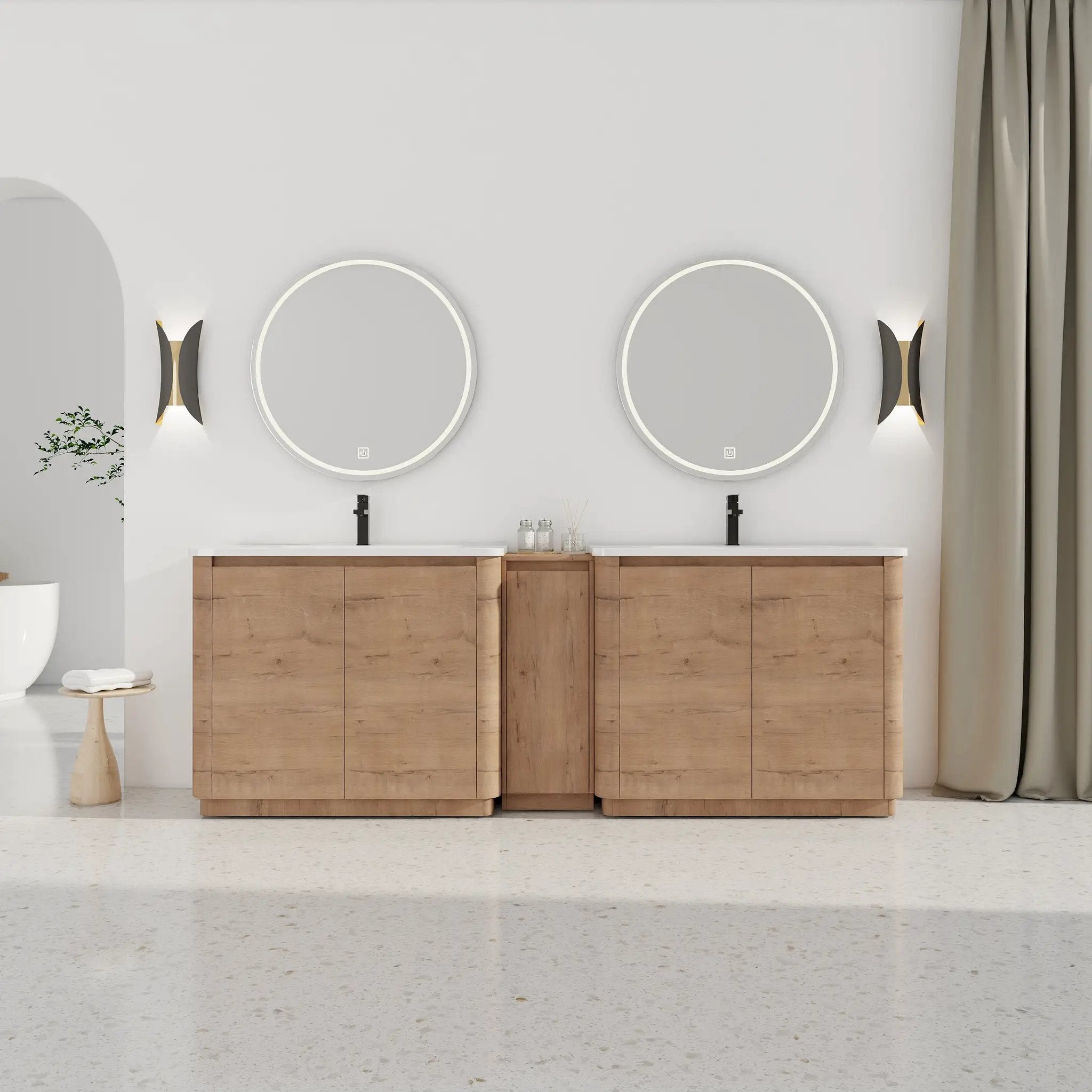 92'' Freestanding Bathroom Vanity by HouseOfZazla