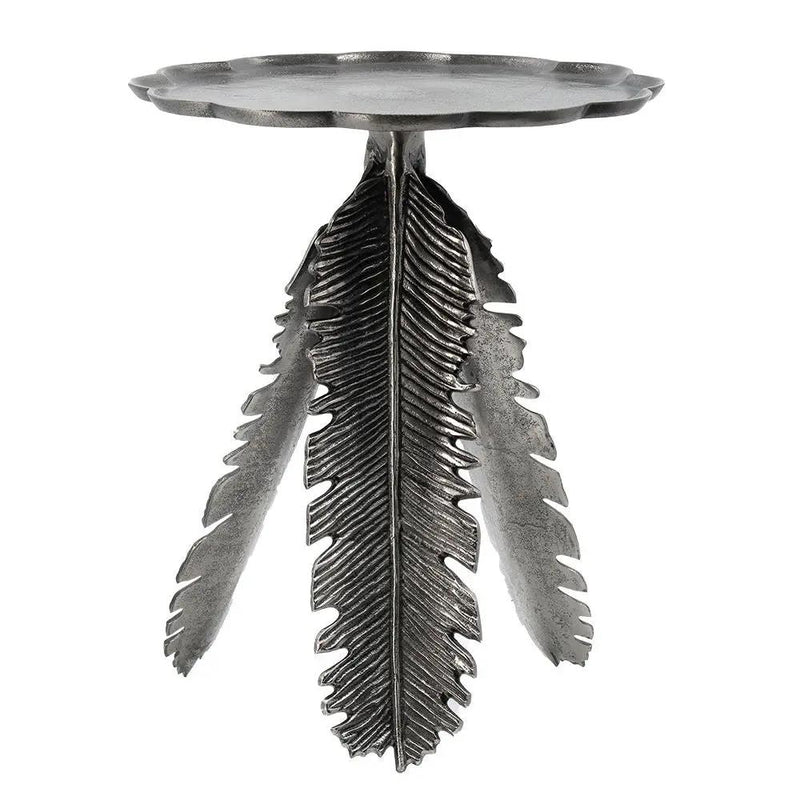 Leaf Side Table - Silver by HouseOfZazla