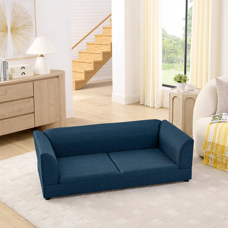 Comfortable Oversized Pet Sofa for Medium and Large Dogs by HouseOfZazla
