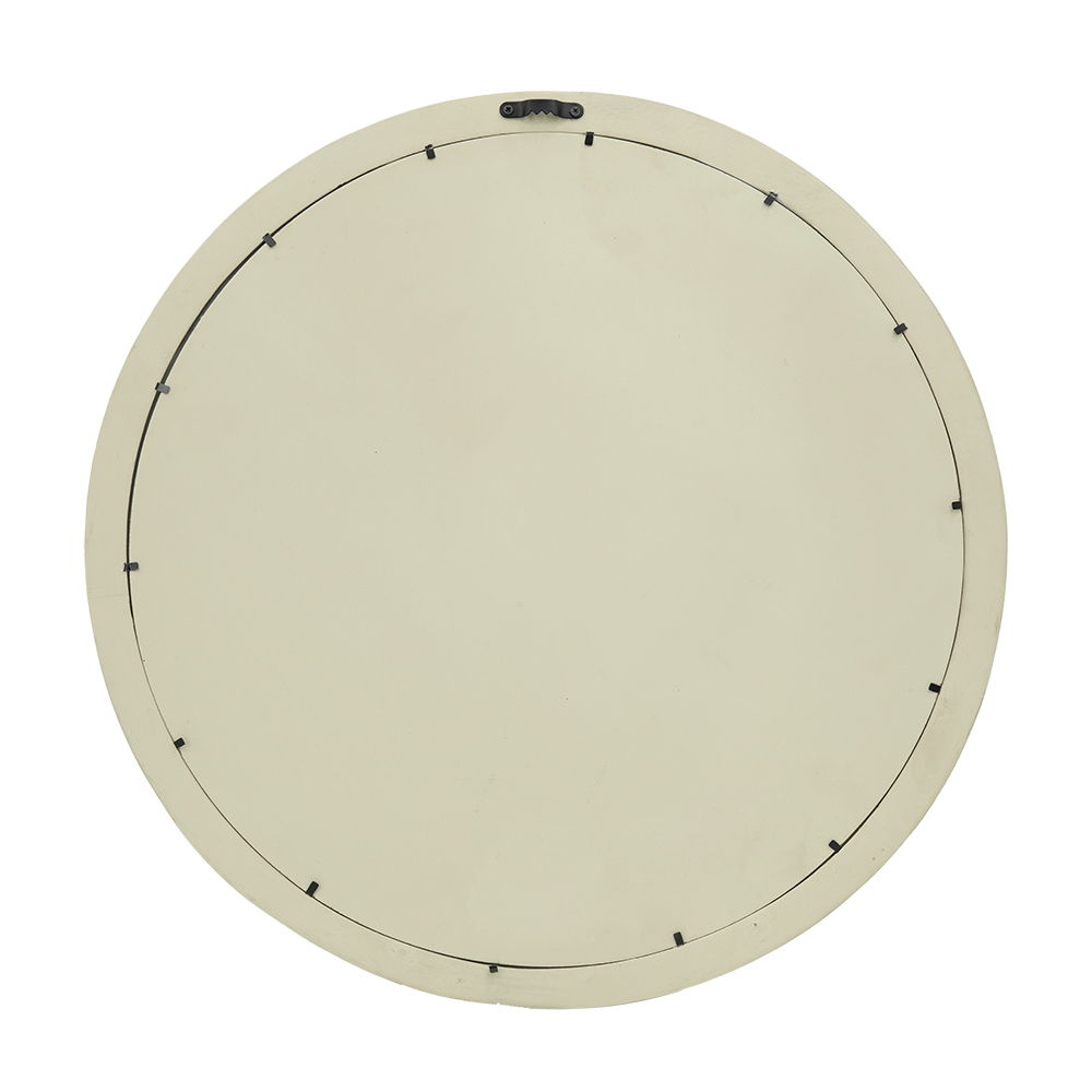 Transitional Mango Wood Wall Mirror with Frame - Multiple Colors, photo 22 of 40