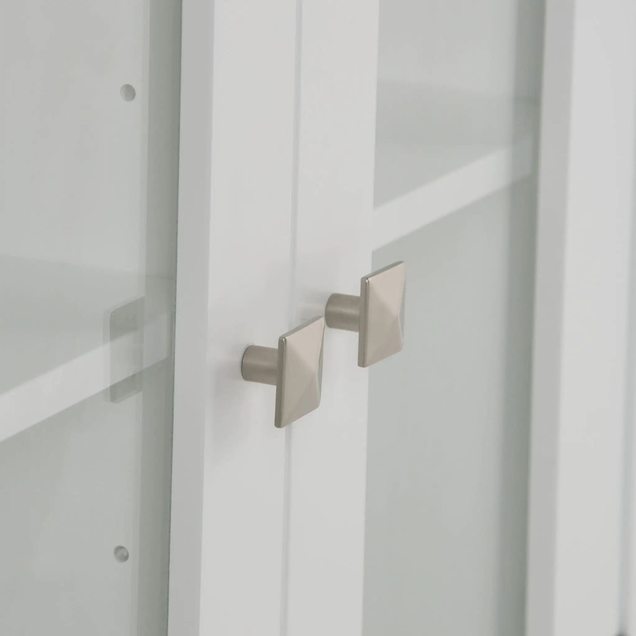 Acadian - Double Door Wall Cabinet - Pure White by Unique Piece Furniture