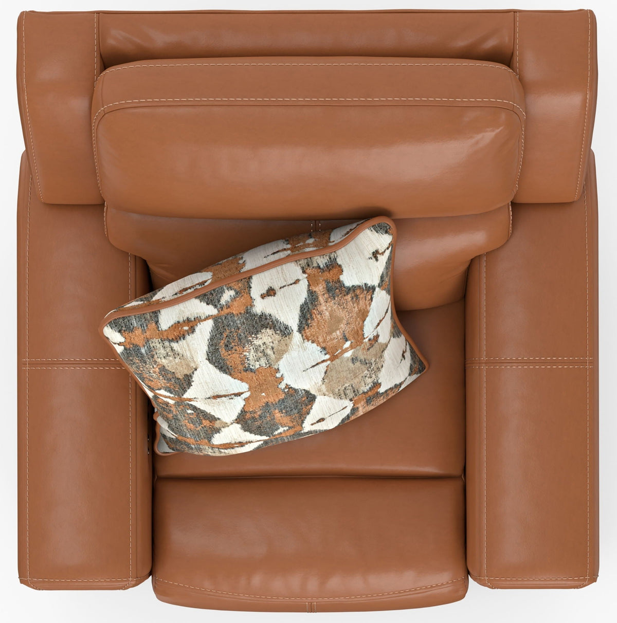 Arezzo - Power Headrest Power Lay Flat Recliner With Zero Gravity/Extended Ottoman, photo 5 of 8